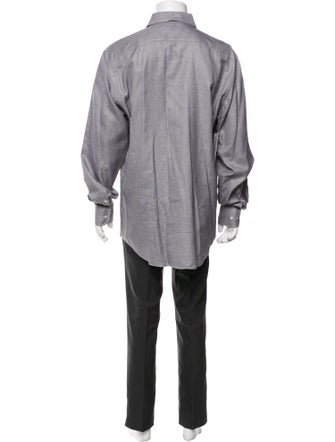 Etro Striped Long Sleeve Dress Shirt