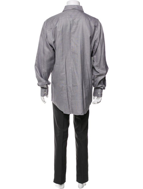 Etro Striped Long Sleeve Dress Shirt