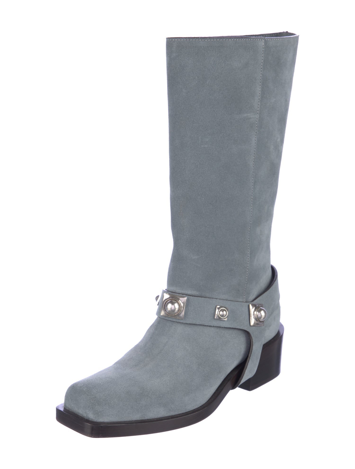 Etro Suede Moto Boots