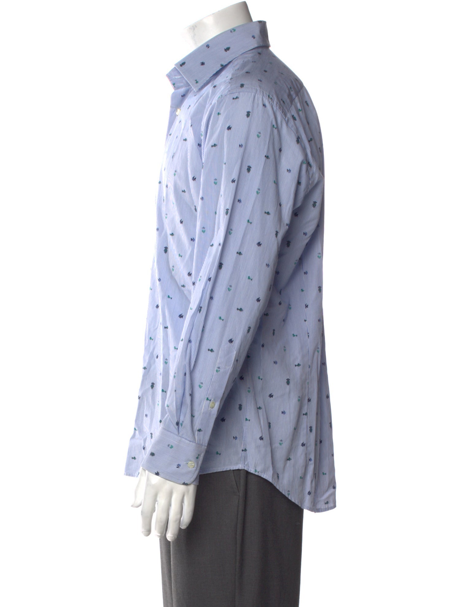 Etro Printed Long Sleeve Shirt