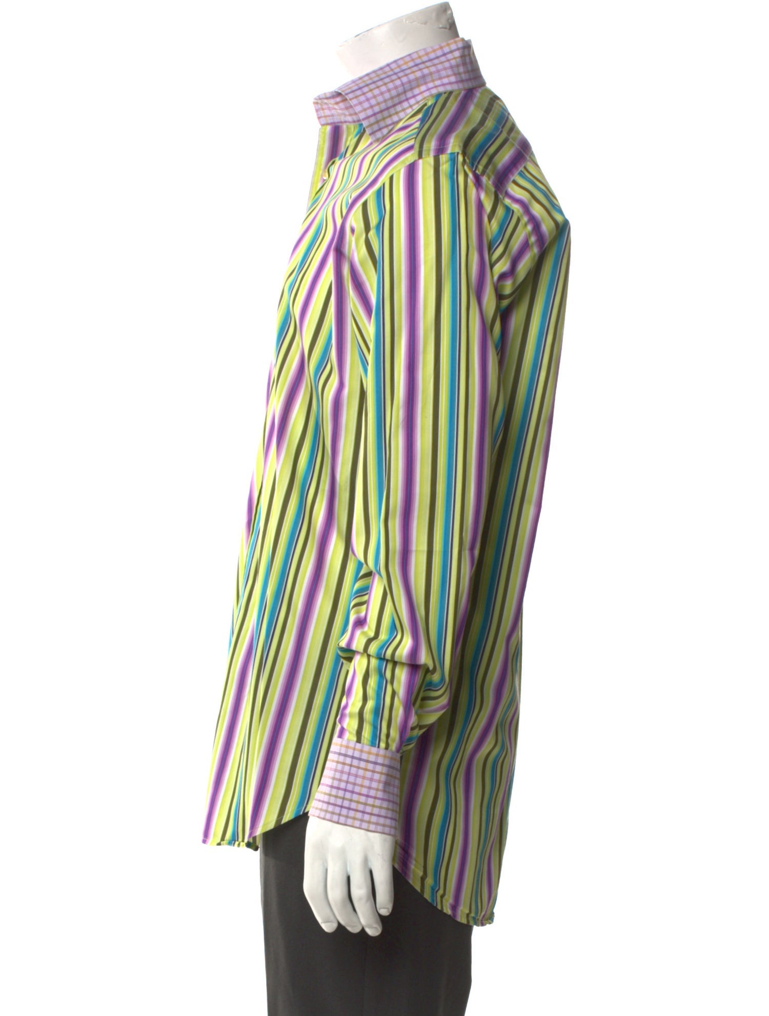 Etro Striped Long Sleeve Shirt