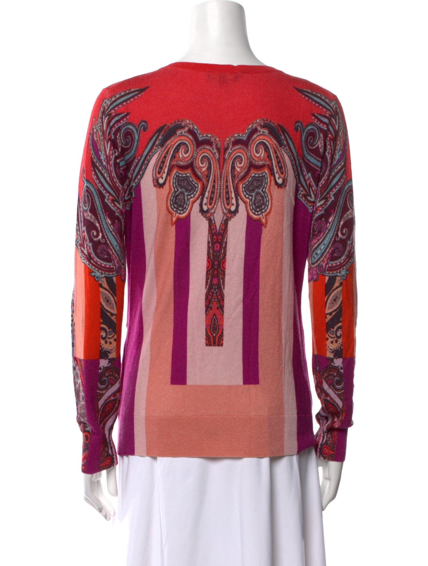 Etro Silk Printed Sweater