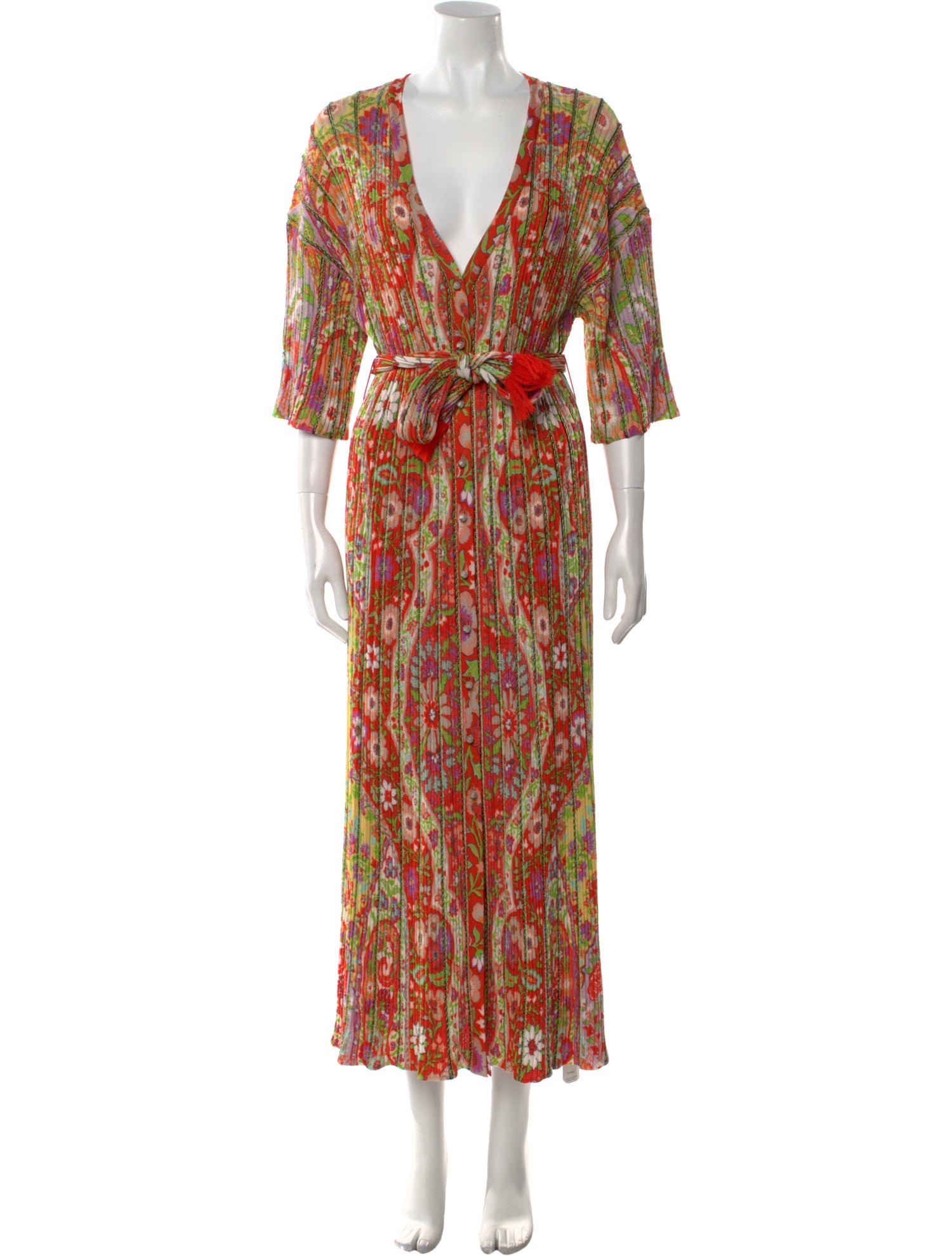 Etro Printed Long Dress w/ Tags