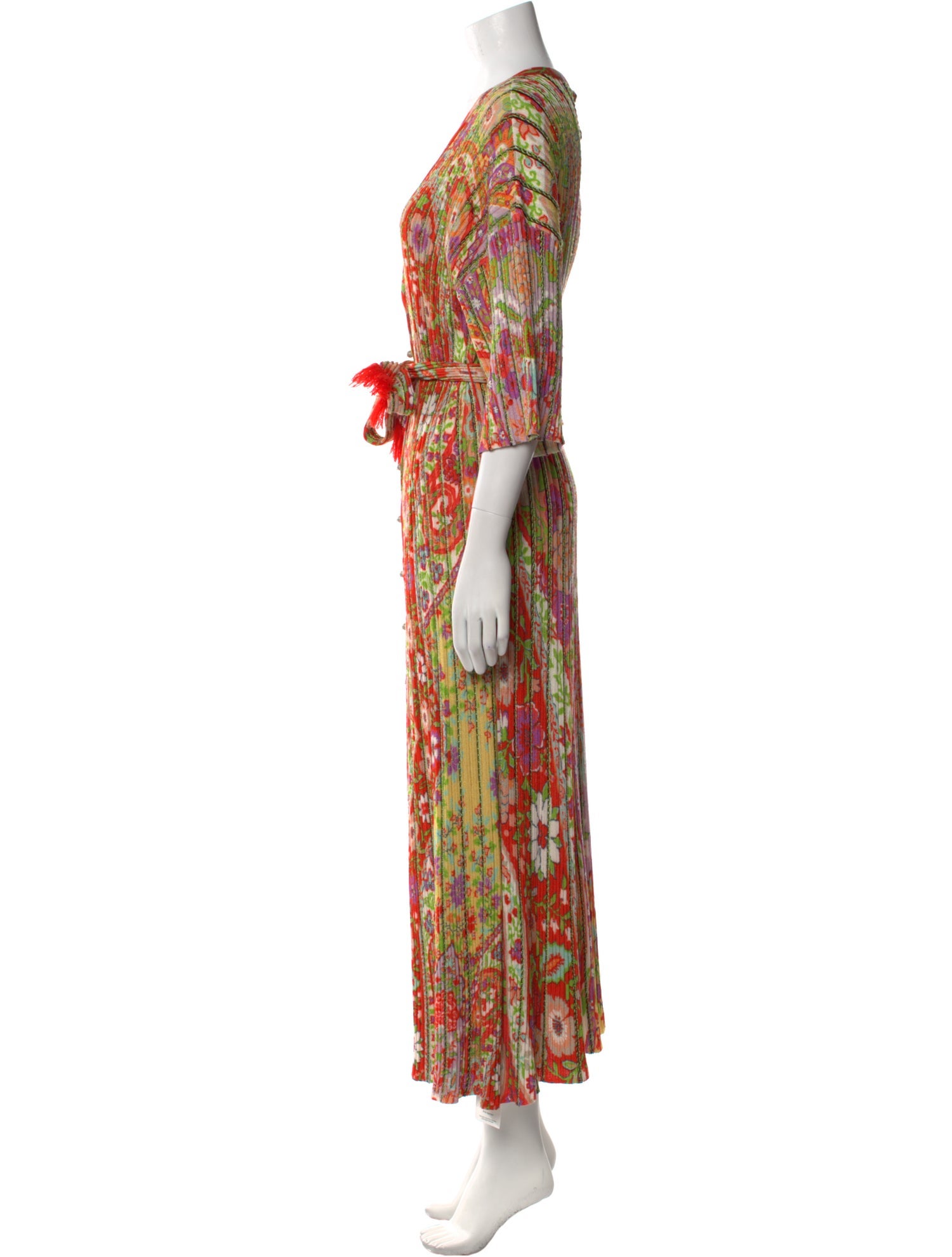 Etro Printed Long Dress w/ Tags