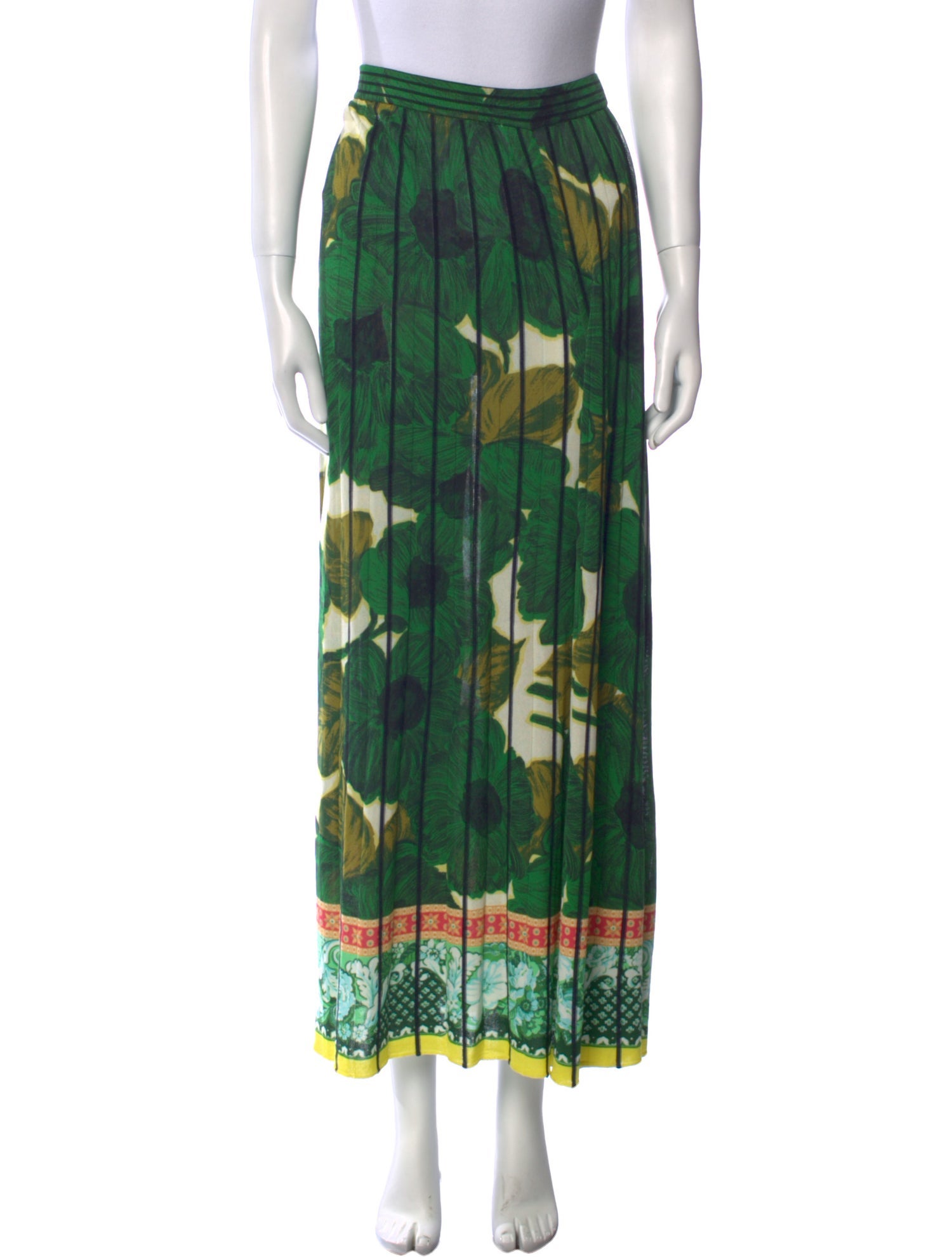 Etro Printed Wide Leg Pants