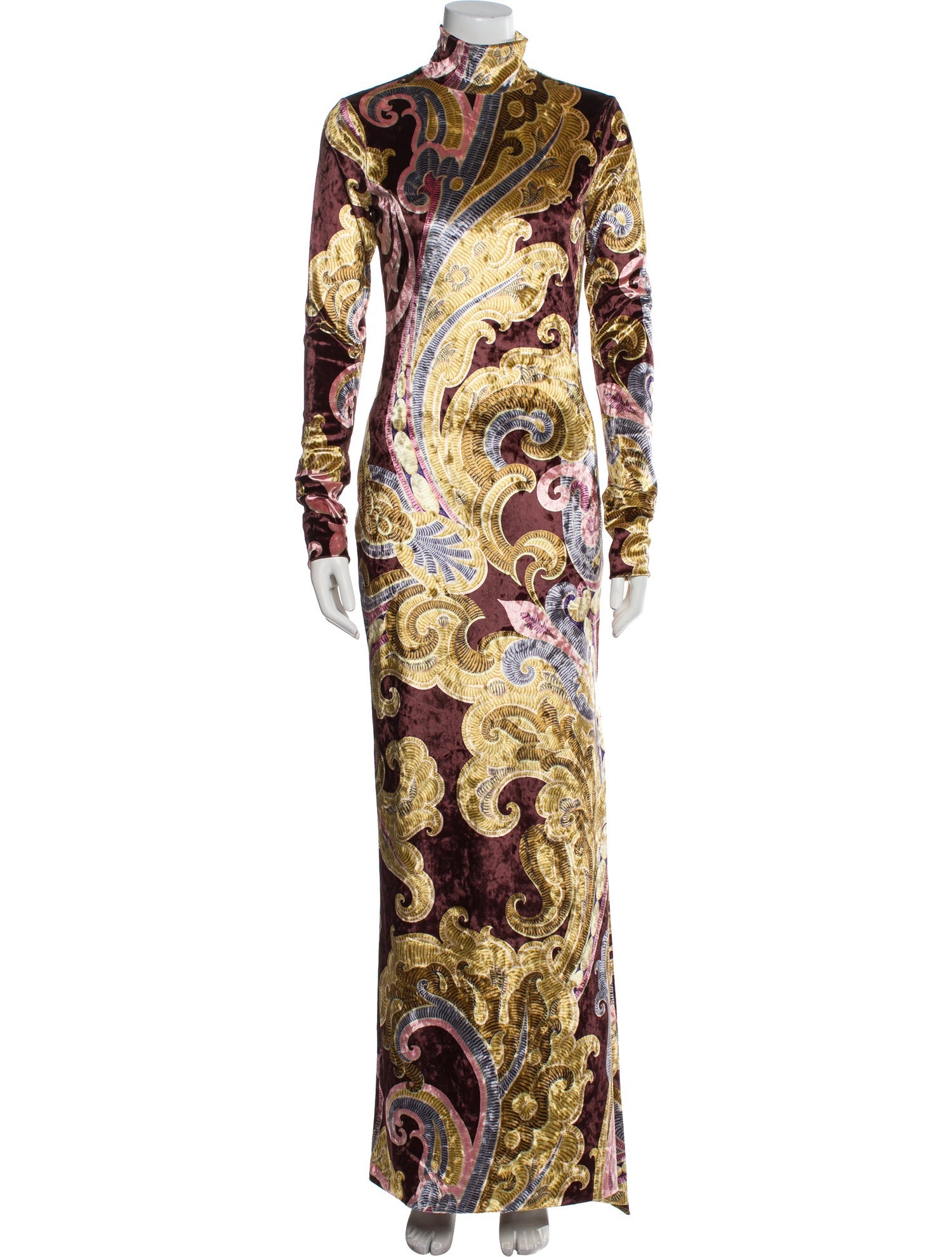 Etro Paisley Print Long Dress