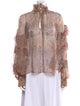 Etro Silk Paisley Print Blouse