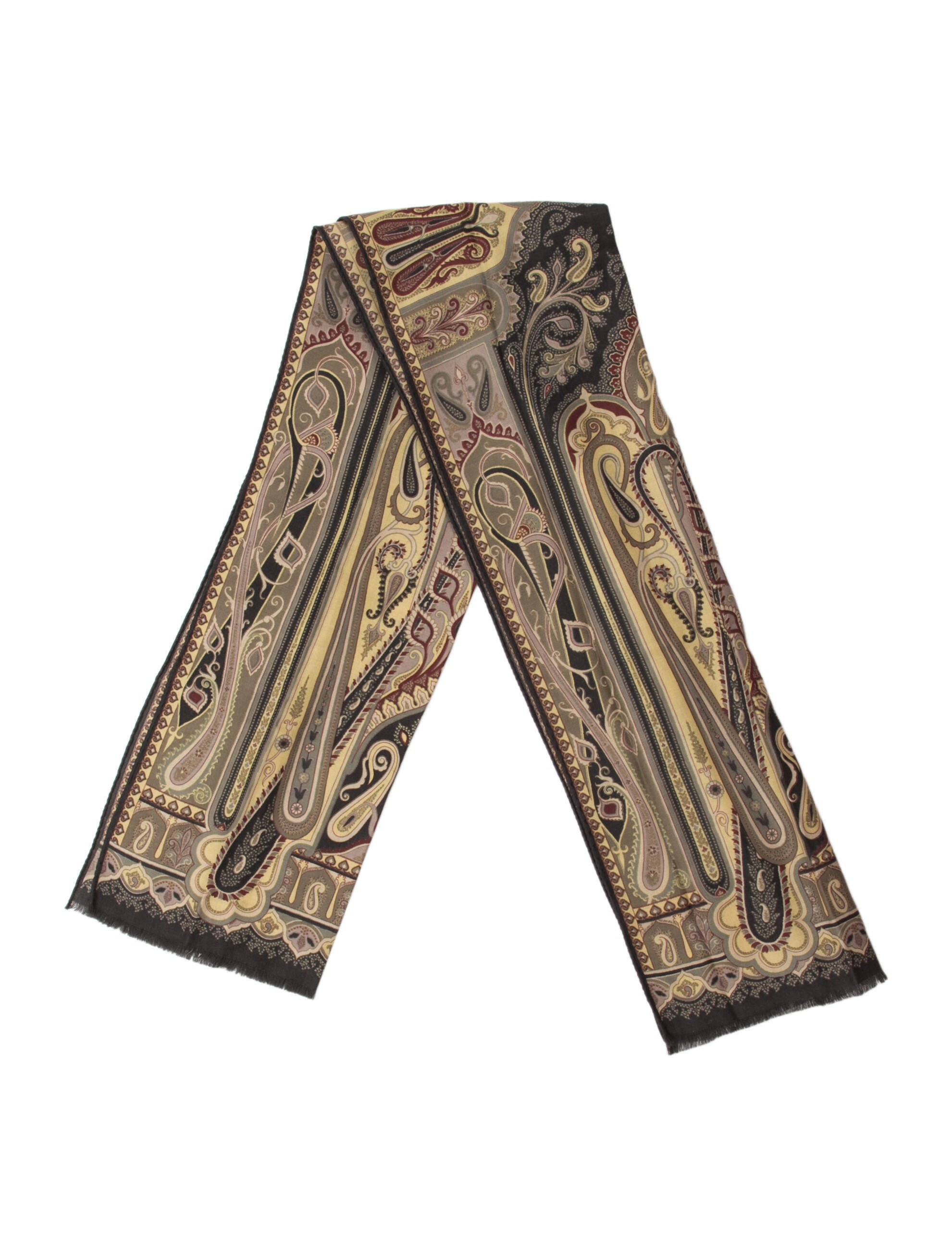 Etro Cashmere Printed Scarf