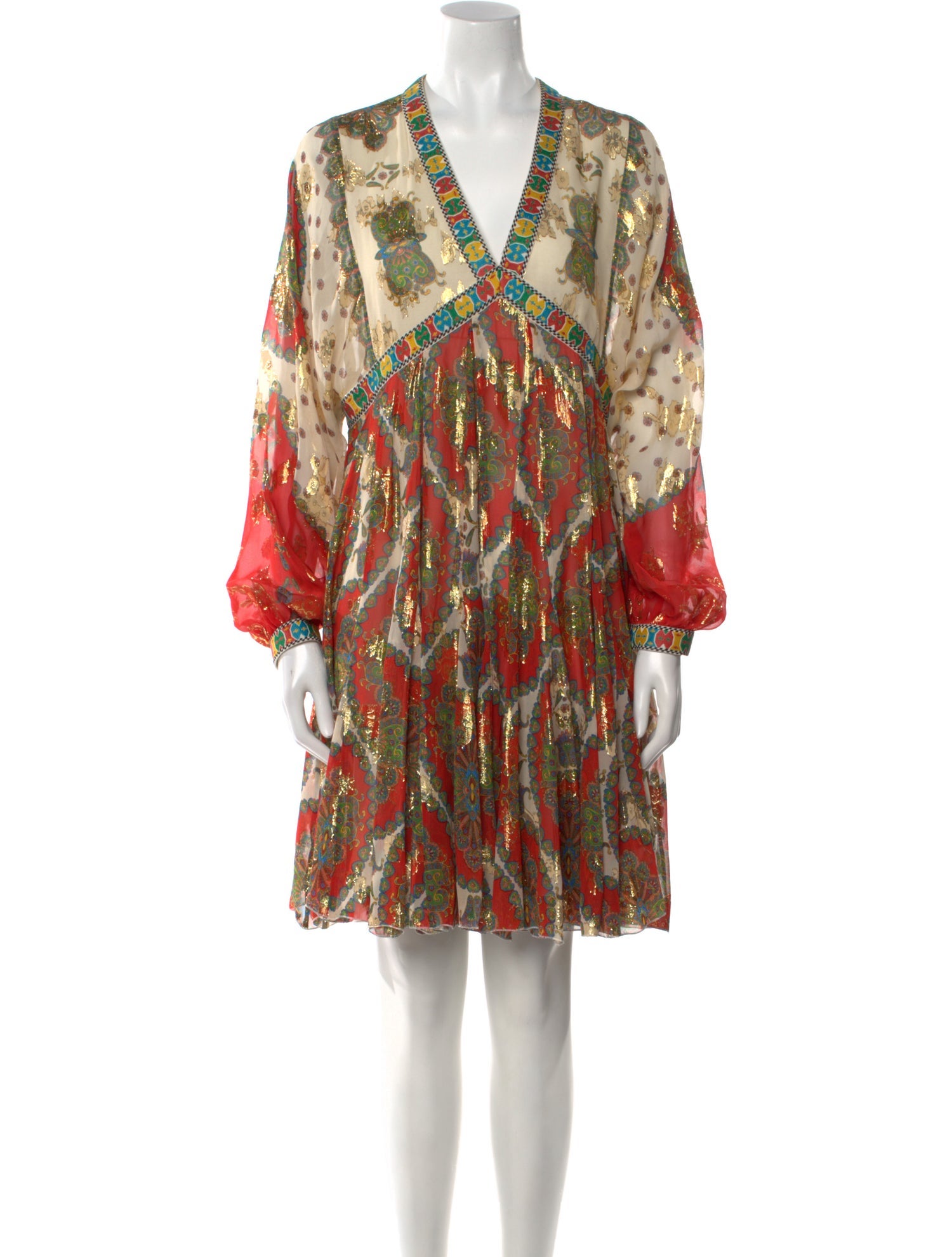 Etro Silk Mini Dress w/ Tags