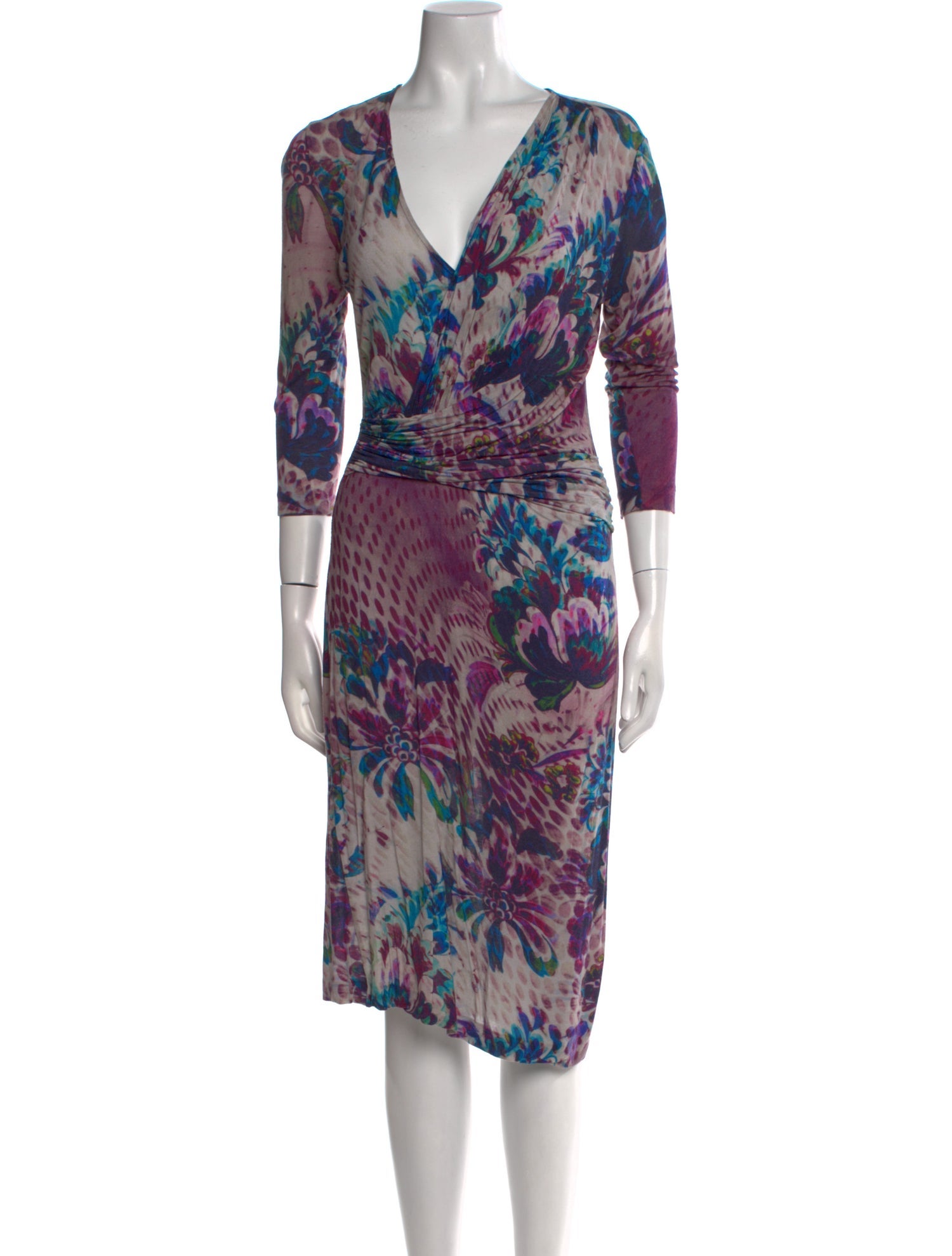 Etro Printed Knee-Length Dress