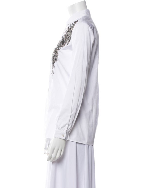 Etro Long Sleeve Button-Up Top