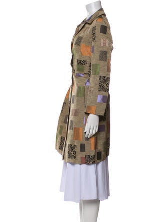 Etro Silk Printed Coat