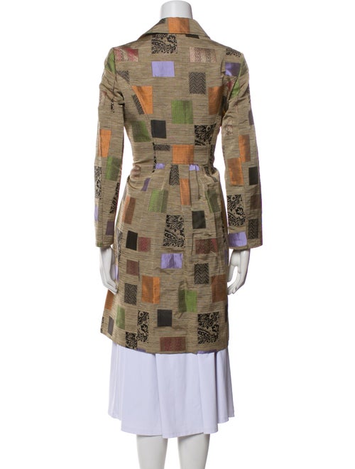 Etro Silk Printed Coat