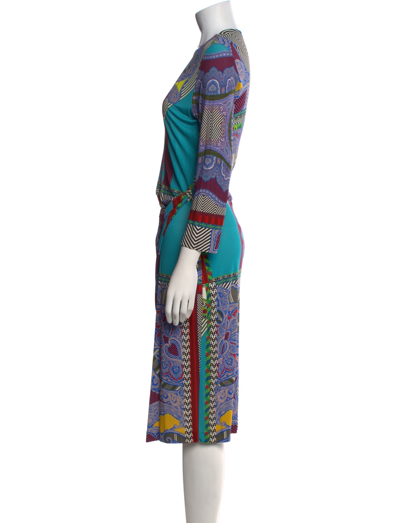 Etro Printed Midi Length Dress