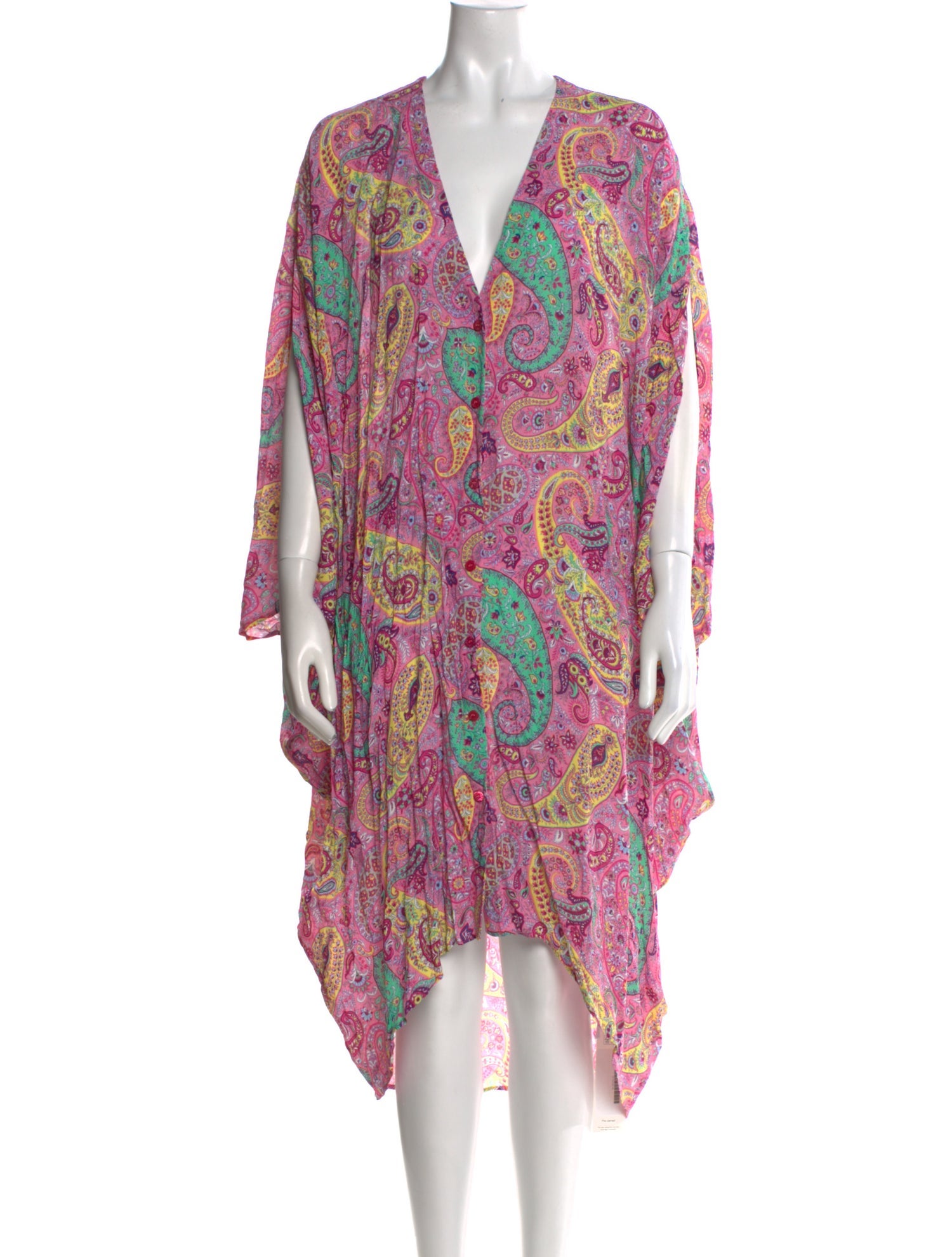 Etro Paisley Print Midi Length Dress