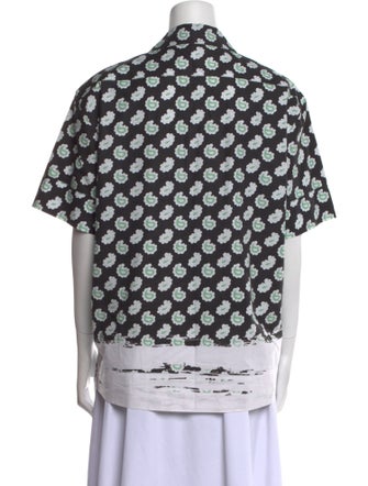 Etro Printed V-Neck Blouse