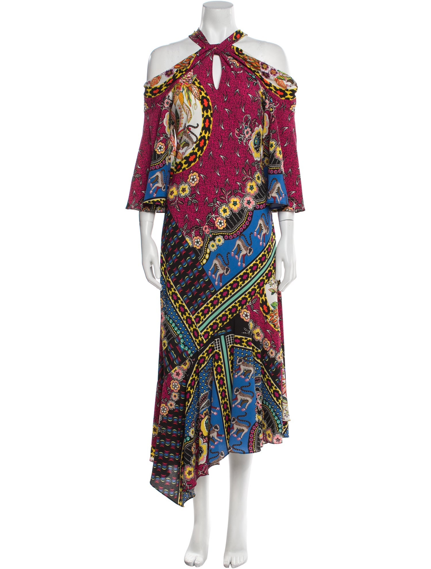 Etro Printed Long Dress