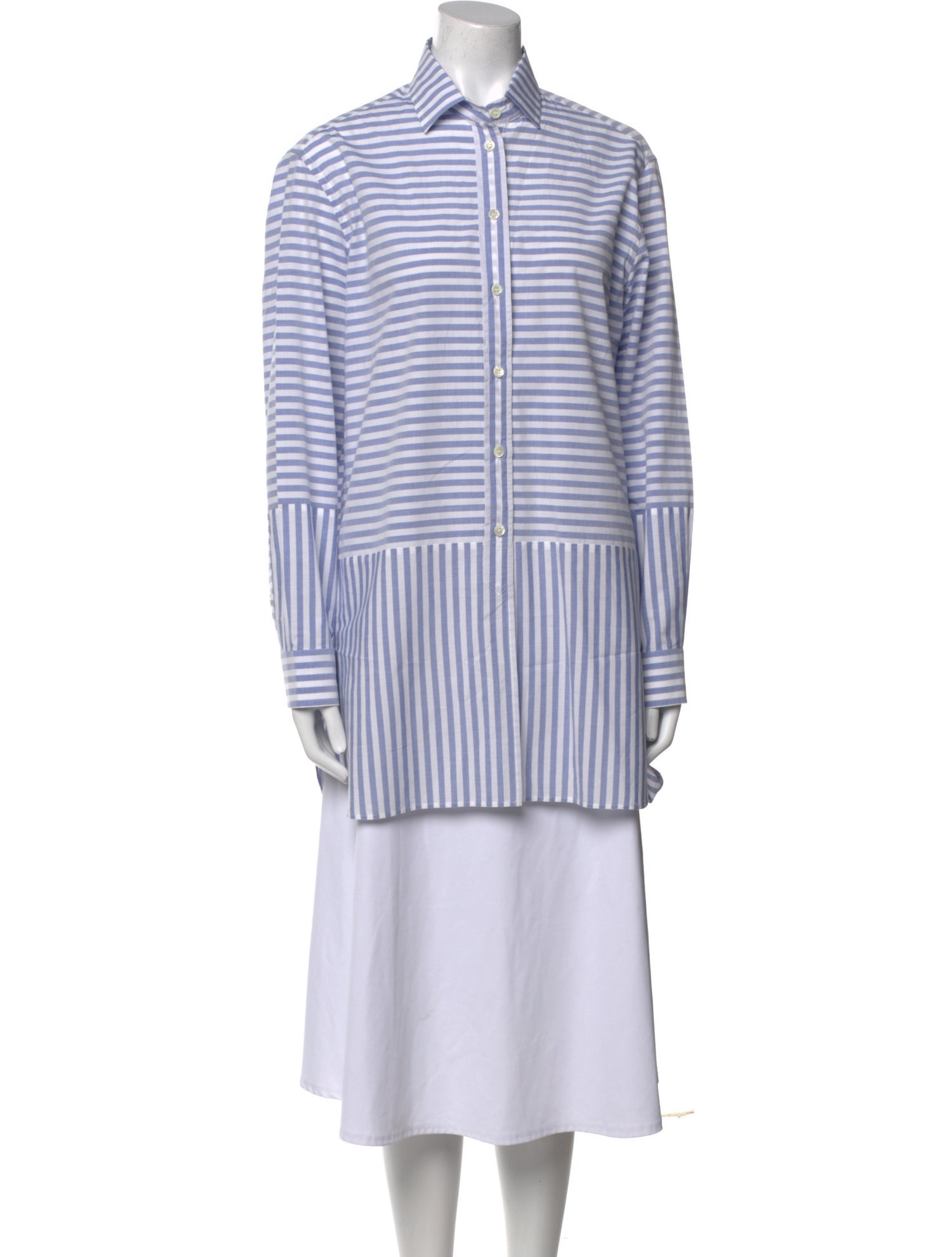 Etro Striped Long Sleeve Tunic
