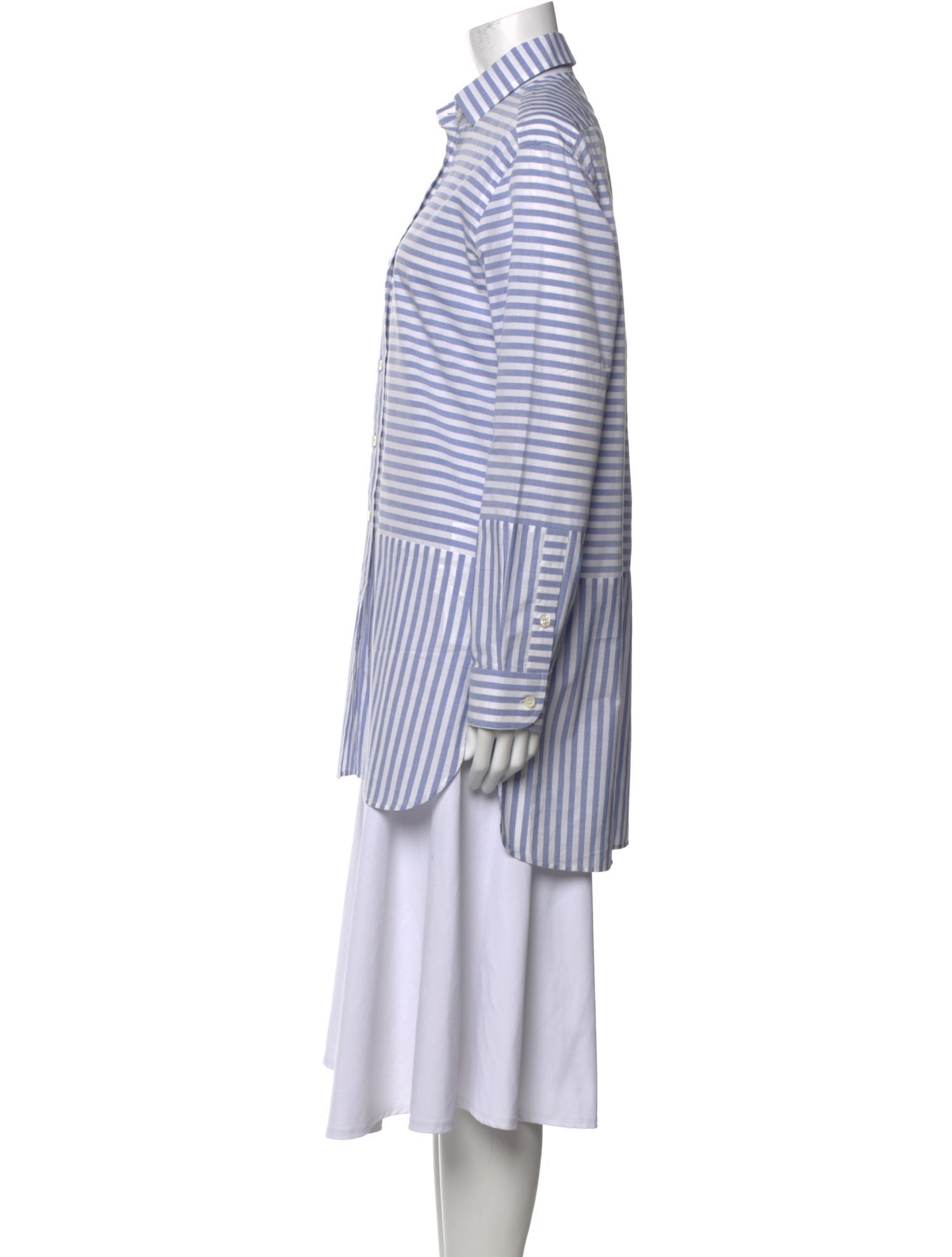 Etro Striped Long Sleeve Tunic