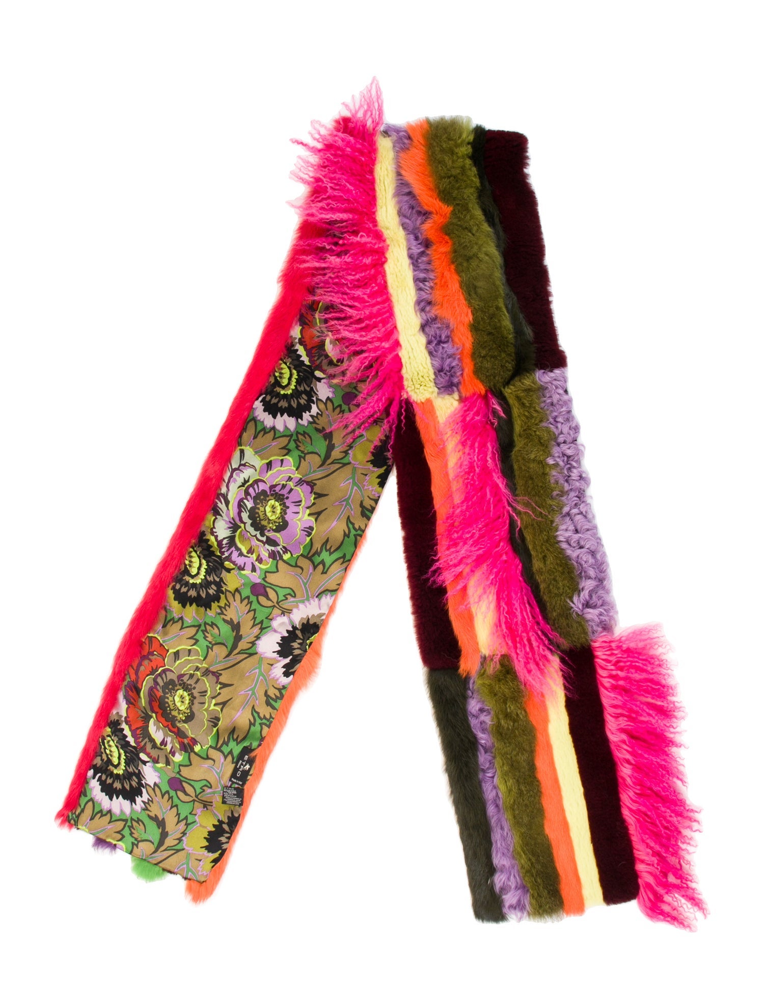 Etro Silk Floral Print Scarf