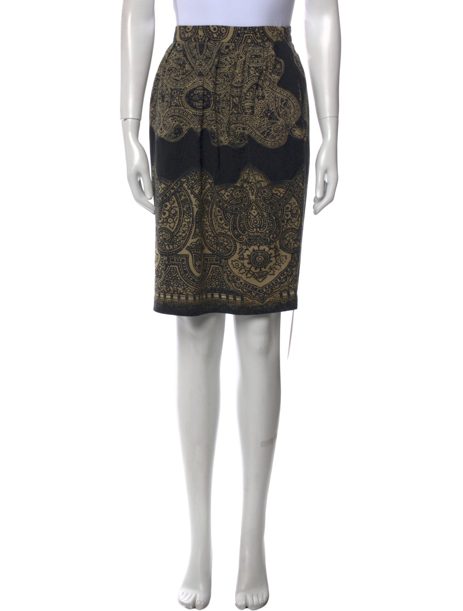 Etro Paisley Print Knee-Length Skirt