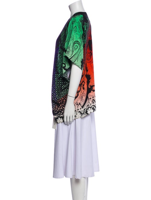 Etro Silk Printed Robe