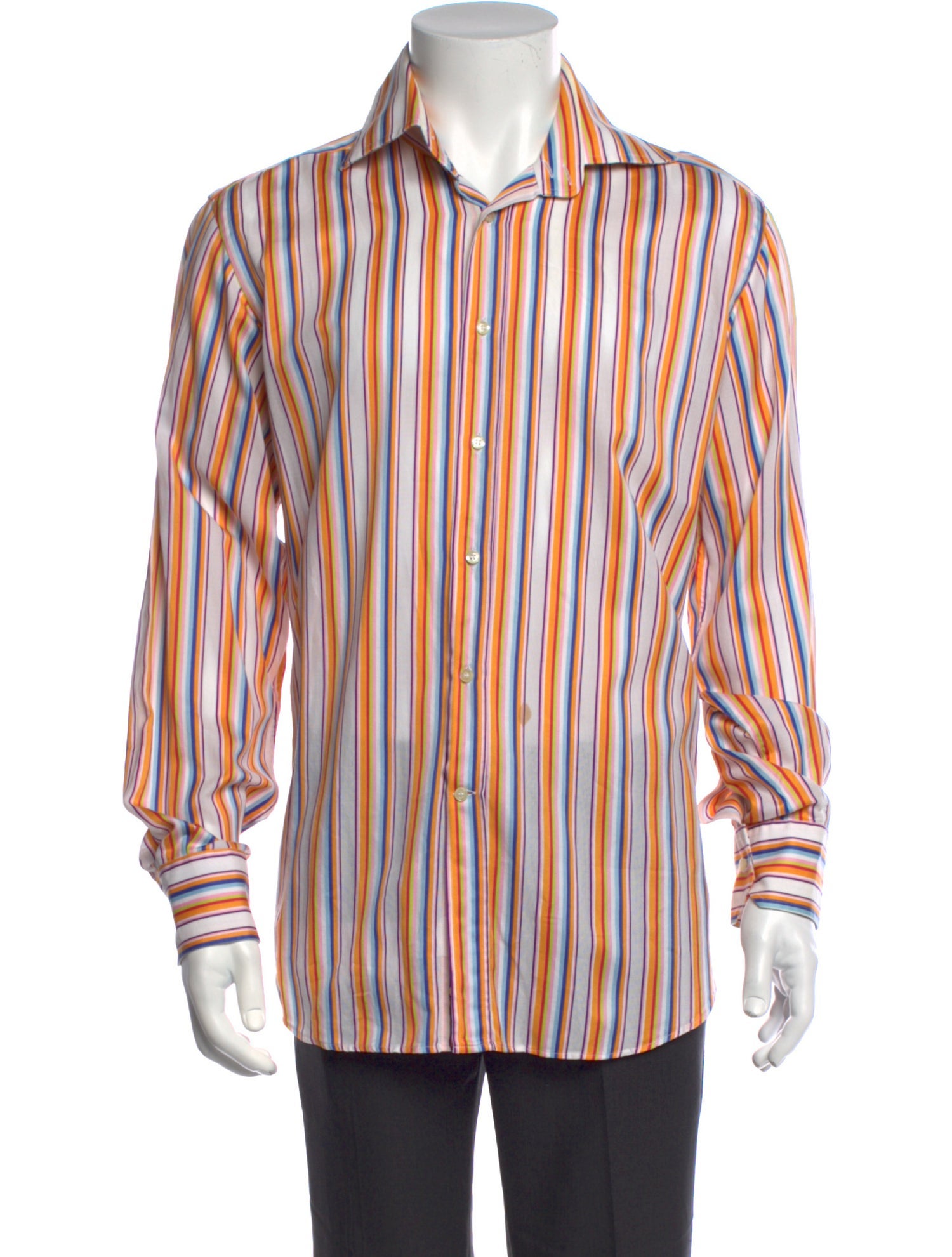 Etro Striped Long Sleeve Shirt