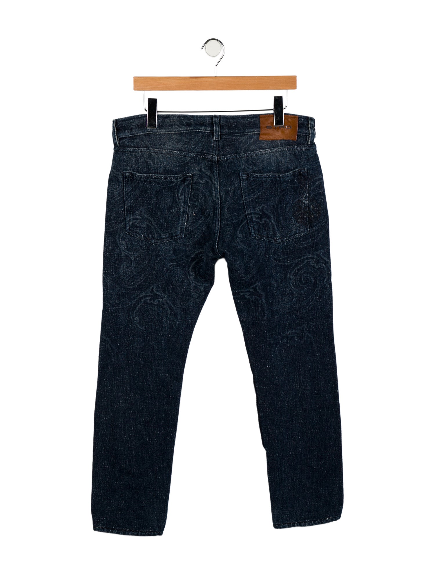 Etro Mid-Rise Straight Leg Jeans