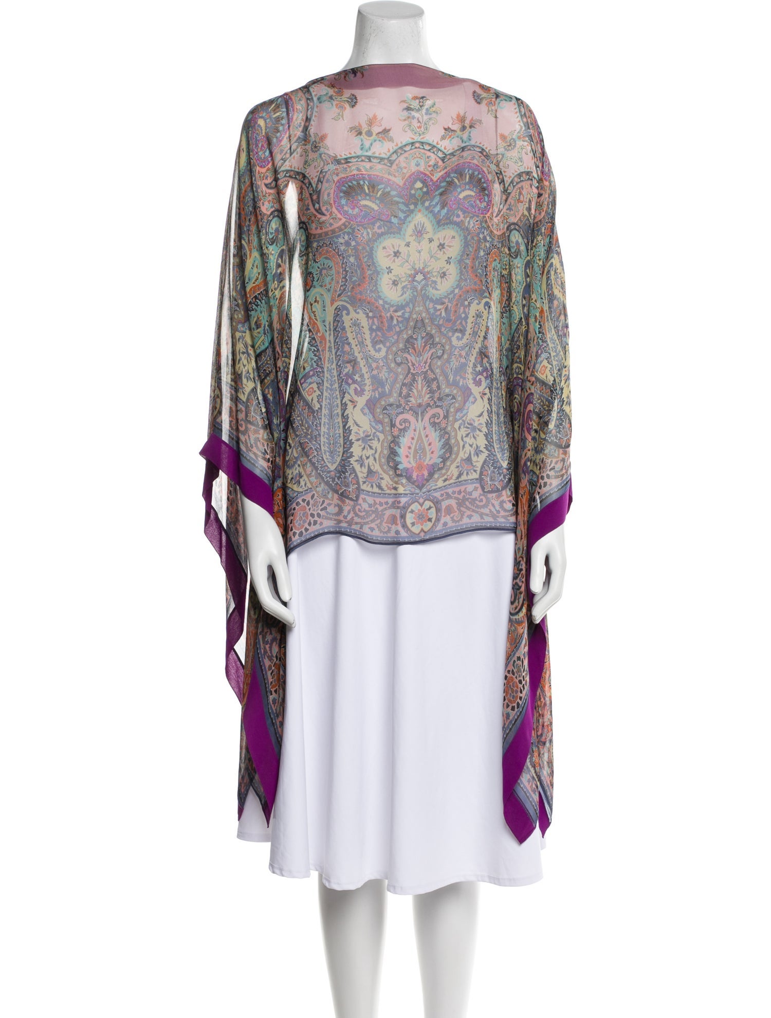 Etro Silk Paisley Print Jacket