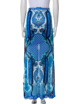 Etro Paisley Print Midi Length Skirt
