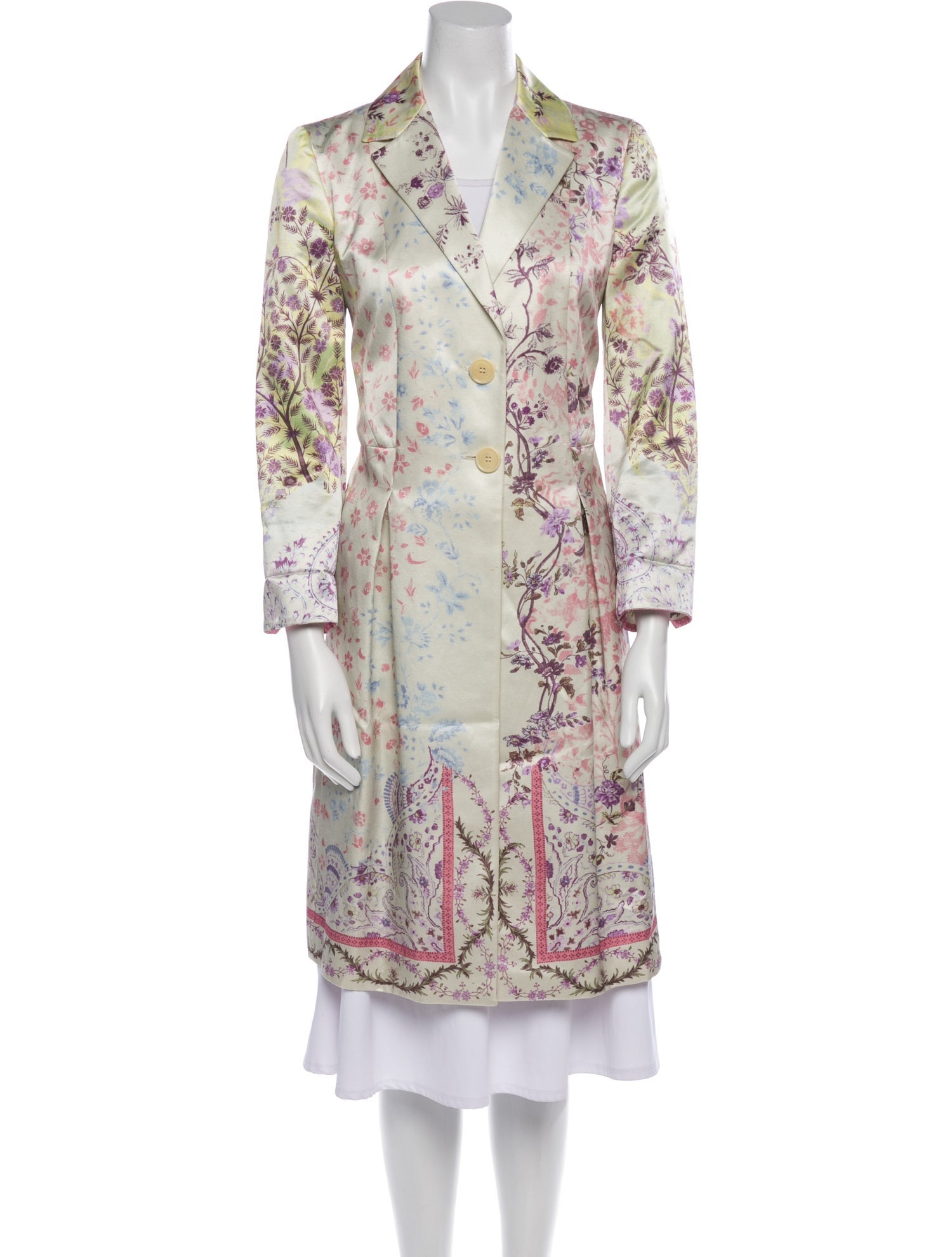 Etro Paisley Print Coat