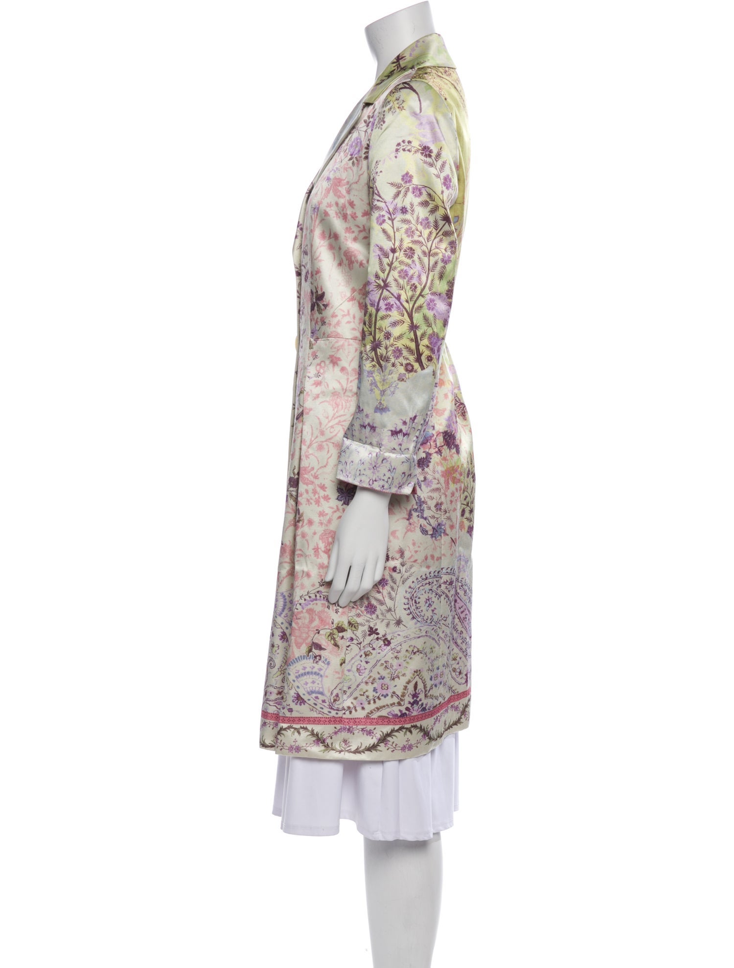 Etro Paisley Print Coat