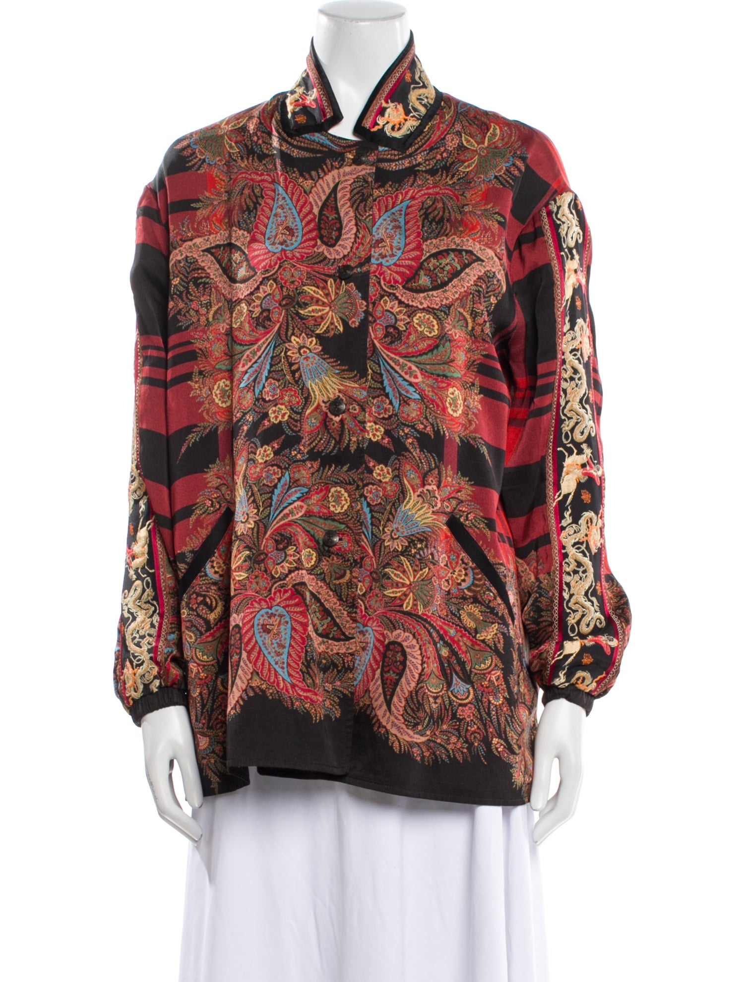 Etro Paisley Print Evening Jacket
