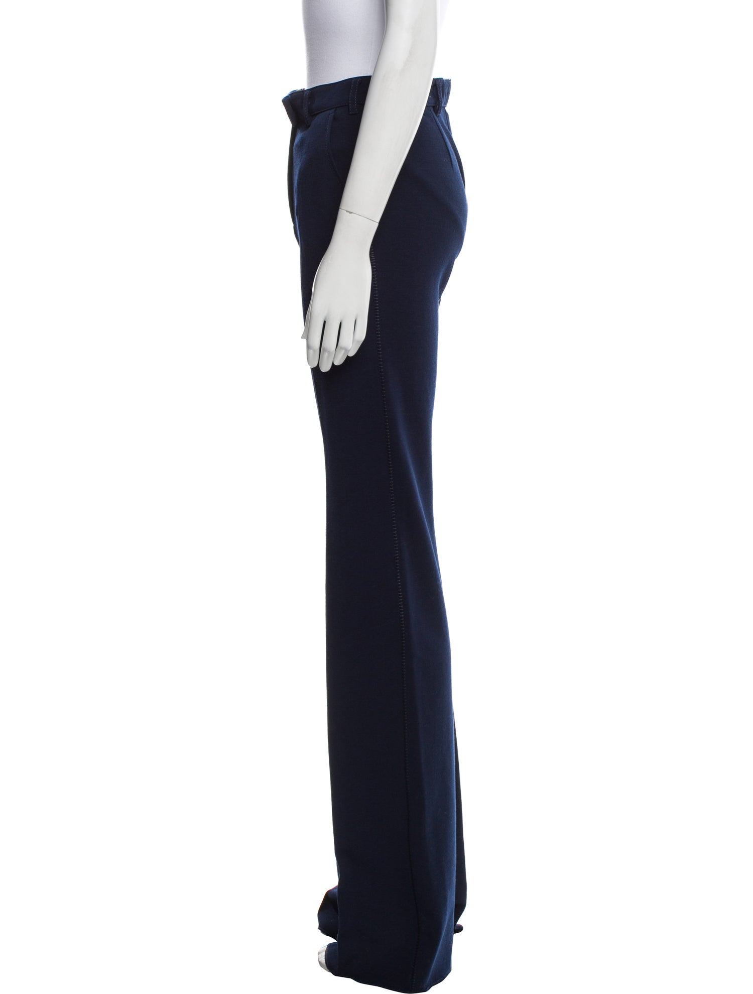 Etro Wool Wide Leg Pants