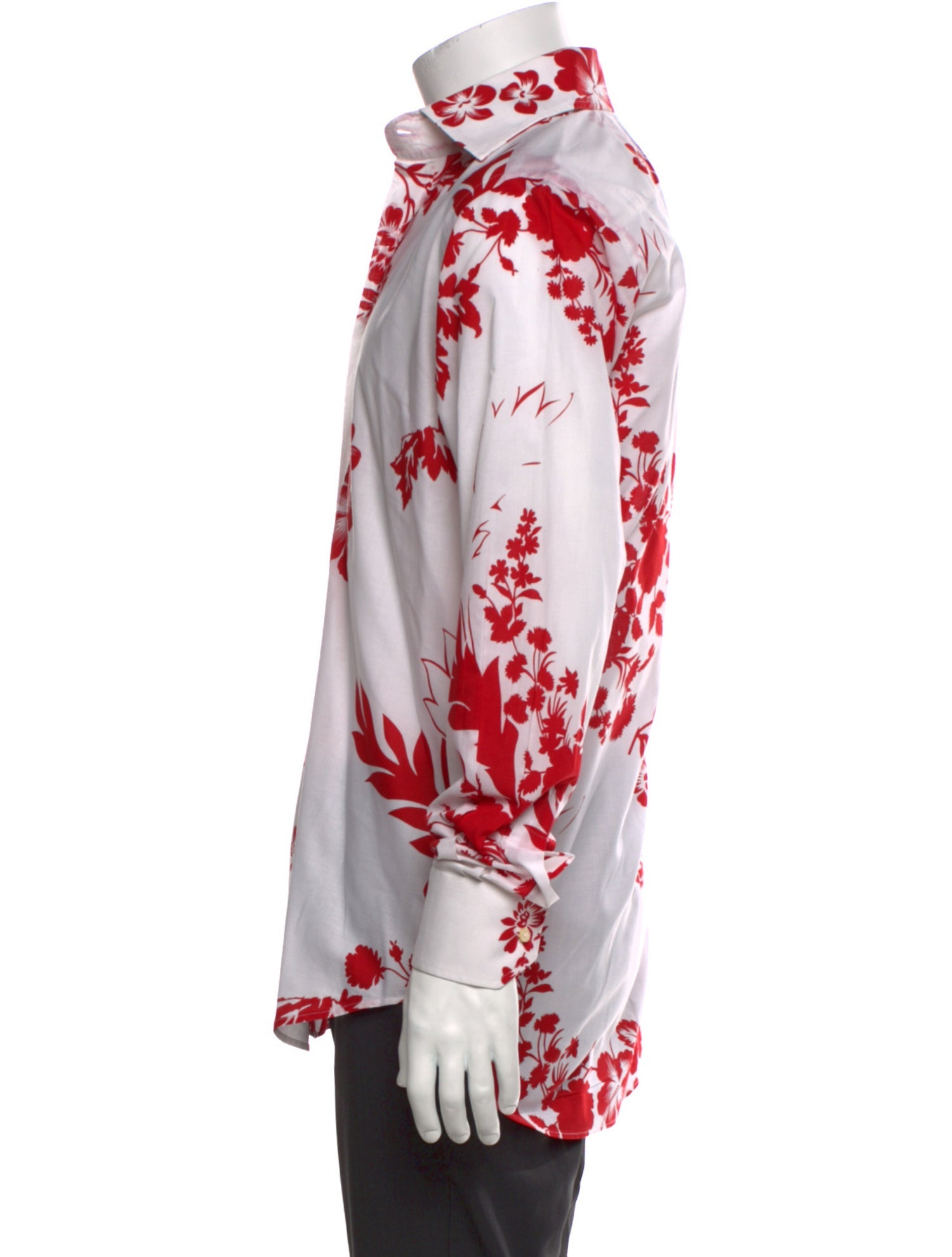 Etro Floral Print Long Sleeve Shirt