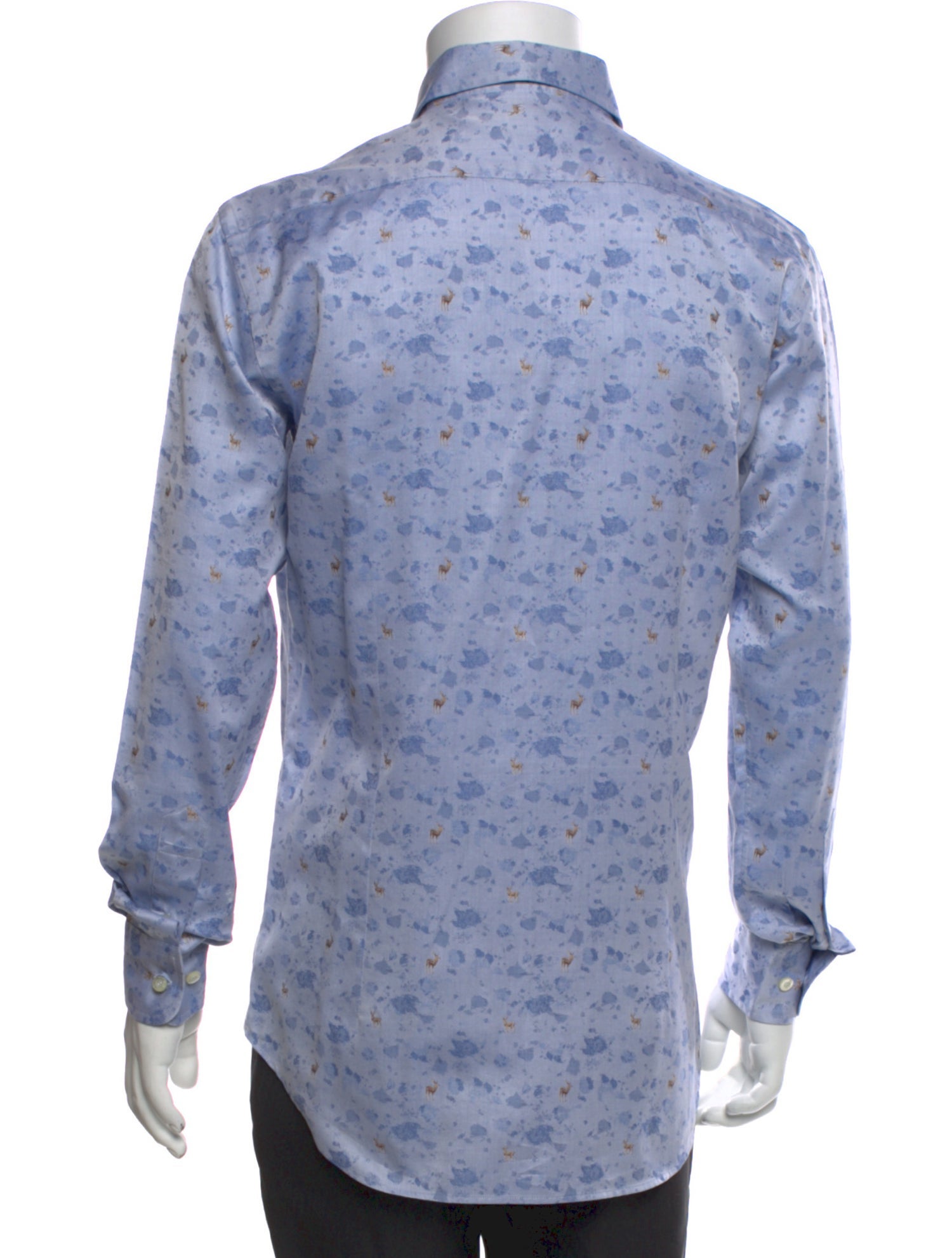 Etro Printed Long Sleeve Shirt