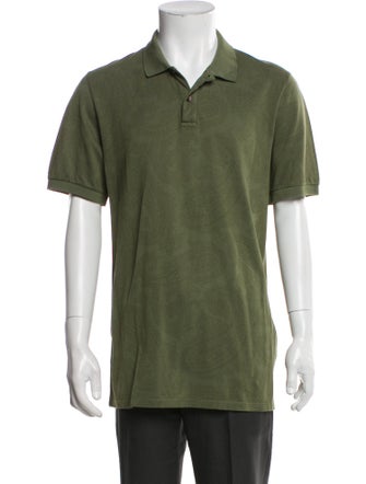 Etro Collar Short Sleeve Polo Shirt