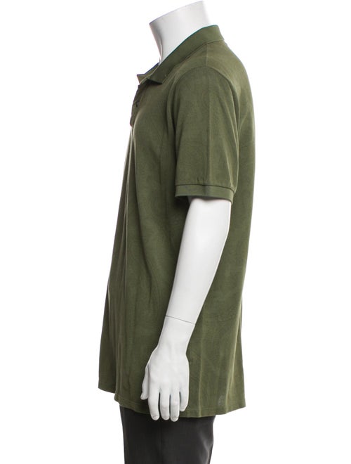 Etro Collar Short Sleeve Polo Shirt