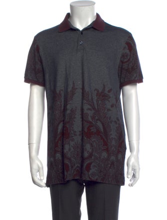 Etro Printed Short Sleeve Shirt