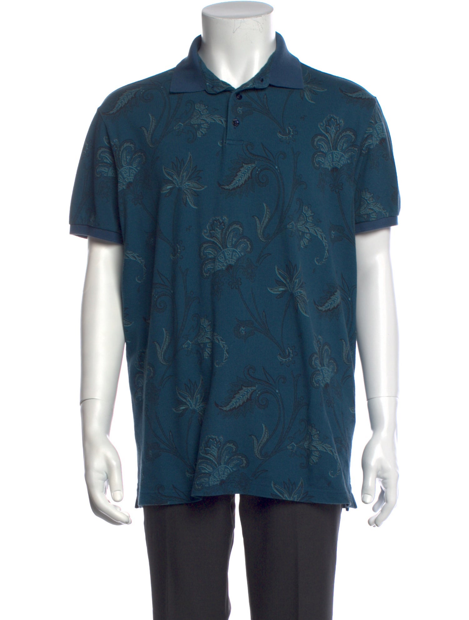 Etro Printed Short Sleeve Shirt