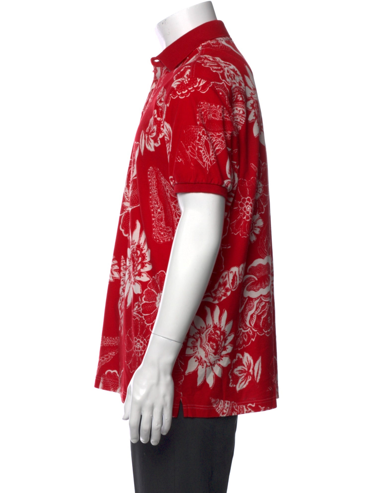 Etro Floral Print Short Sleeve Shirt