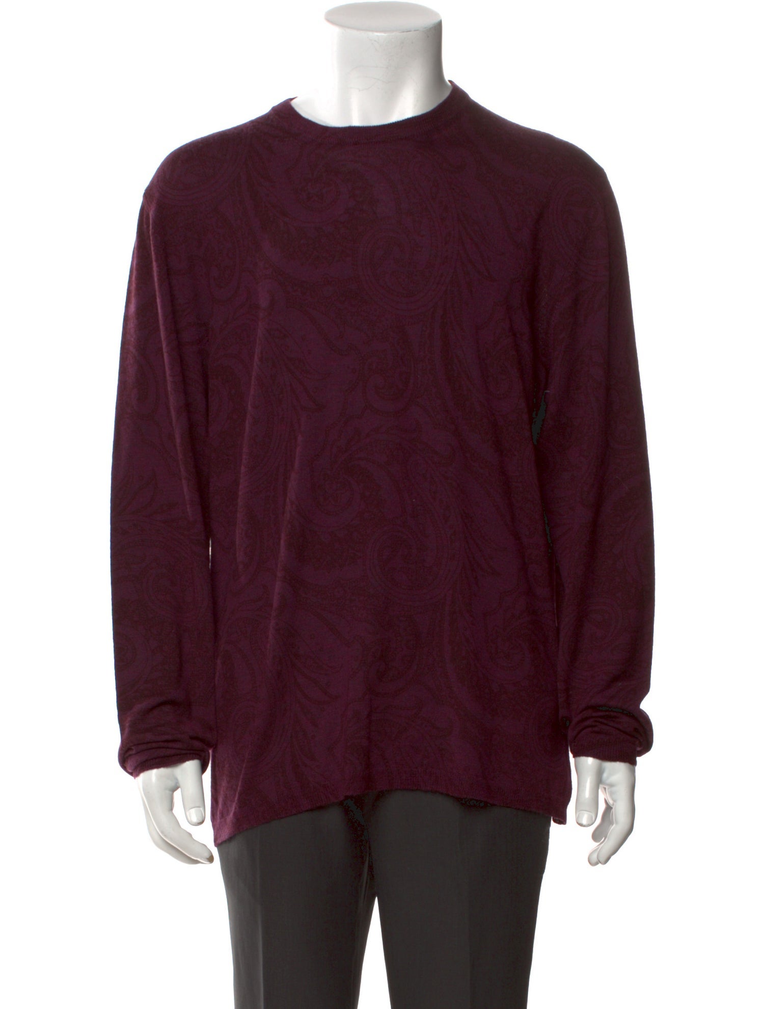 Etro Wool Crew Neck Pullover