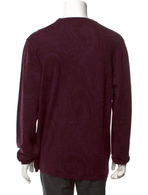 Etro Wool Crew Neck Pullover