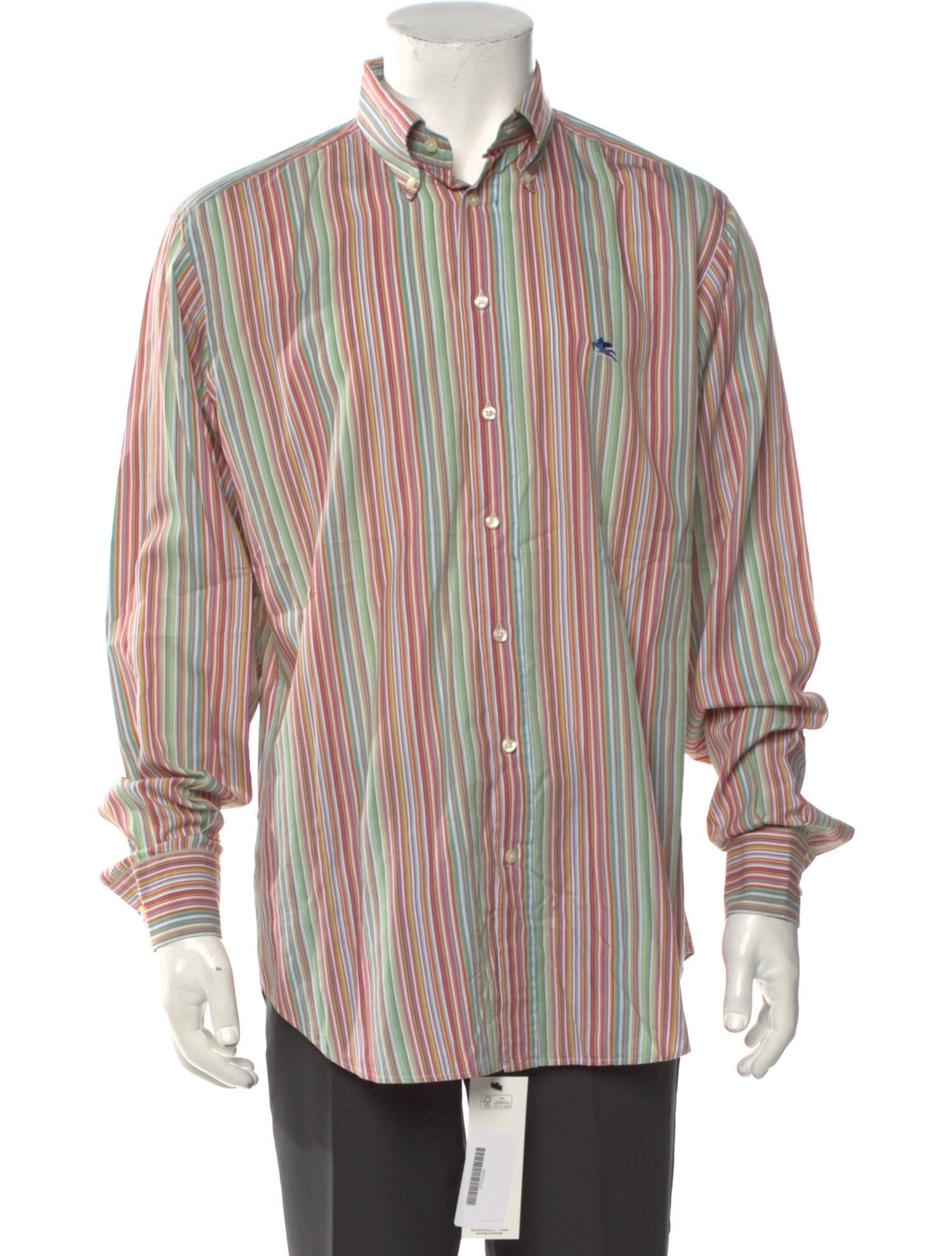 Etro Striped Long Sleeve Shirt