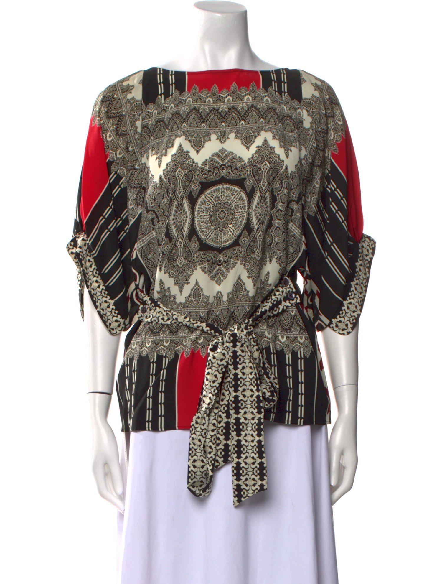 Etro Silk Printed Tunic