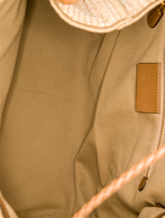 Etro Raffia Shoulder Bag