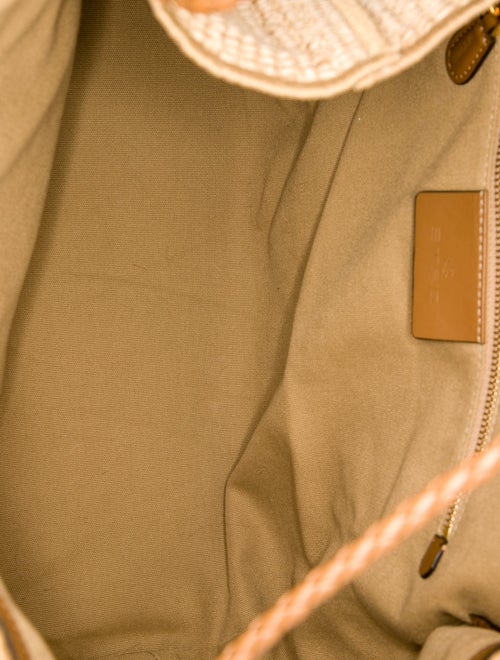 Etro Raffia Shoulder Bag