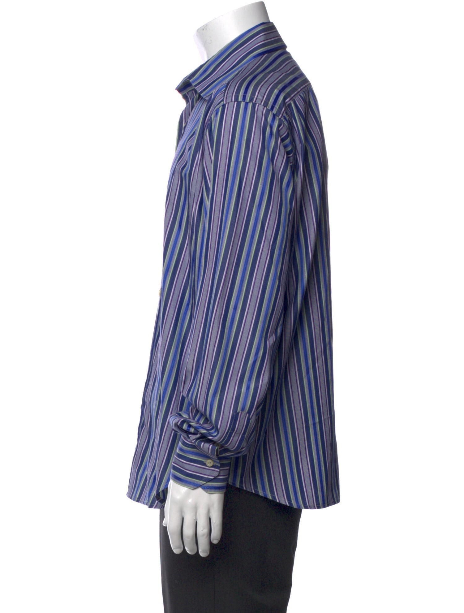 Etro Striped Long Sleeve Shirt