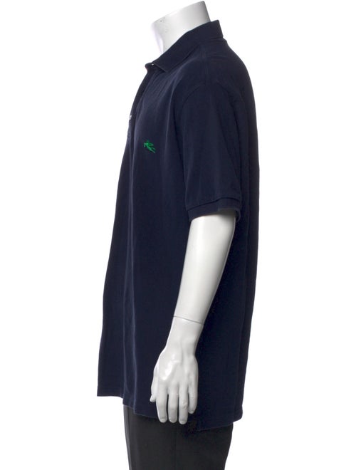 Etro Collar Short Sleeve Polo Shirt