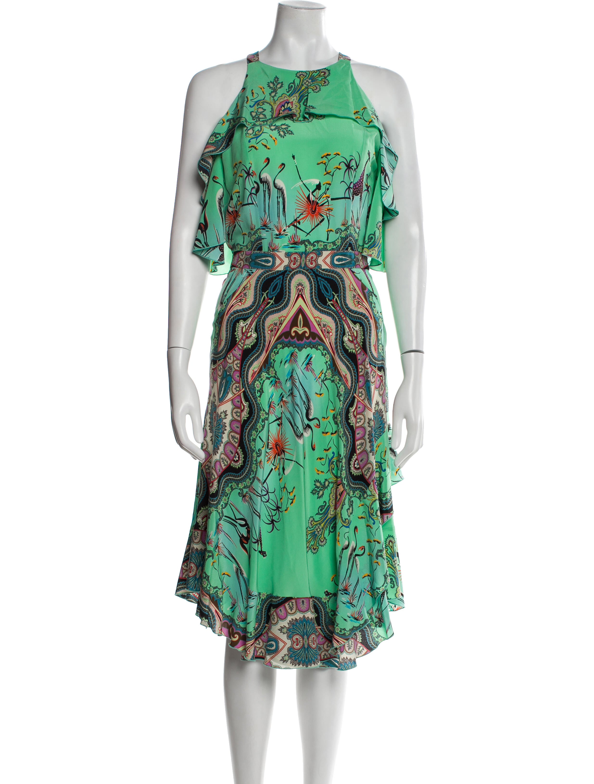 Etro Silk Midi Length Dress